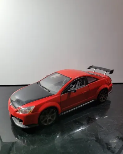 Miniatura 1:18 Honda Accord coupe Mugen abre tudo