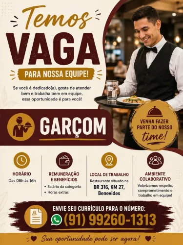 VAGAS DE EMPREGO