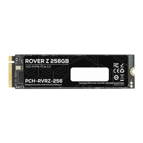 SSD Pichau Rover Z, 256GB, M.2 2280, PCIe NVMe, Leitura 2900MB/s, Gravacao 1200MB