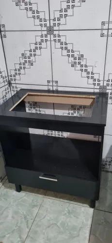 Base para fogão cooktop e forno elétrico