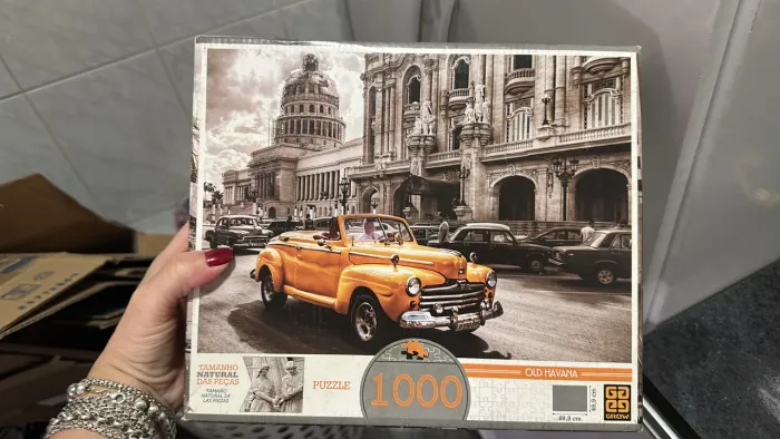 Quebra cabeça usado (completo)