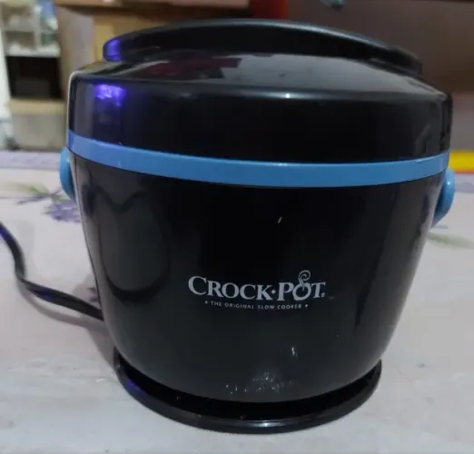 aquecedor de alimentos portátil Crock-Pot novo