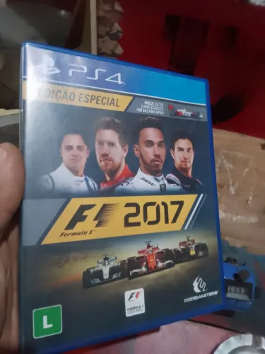 jogos PS 4 F1 2017