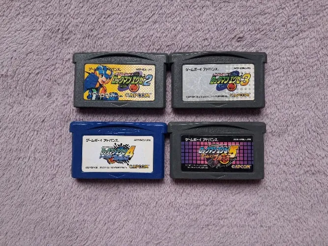 Mega Man Battle Network 2, 3, 4 e 5, Originais, Japones, Game Boy Advance,