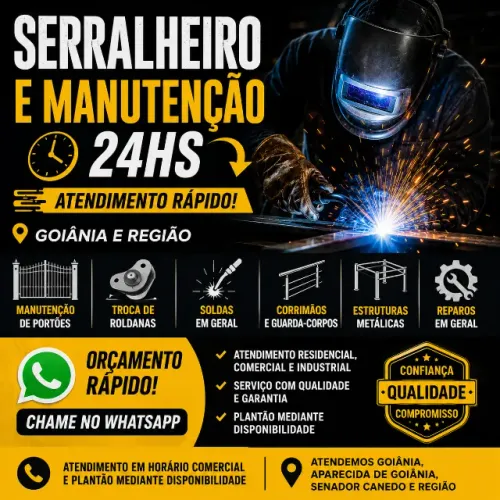 SERRALHEIRO E MANUTENÇÃO 24HS