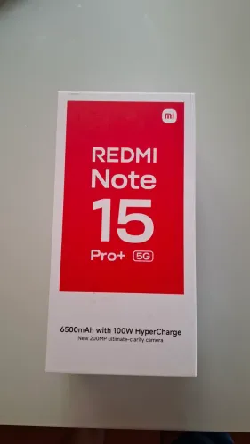 Oportunidade Xiaumi redmi note 15 pro+ 5G, 512GB, 12GB RAM novo.