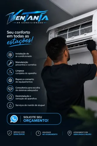Limpeza de ar condicionado