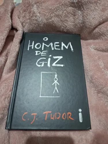 Livro O Homem de Giz capa dura