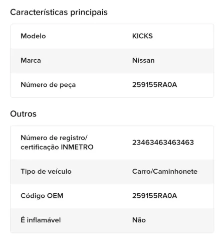 Central multimídia kicks