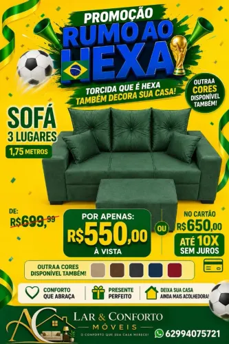 OFERTAS DE SOFÁ MÊS DE JUNHO