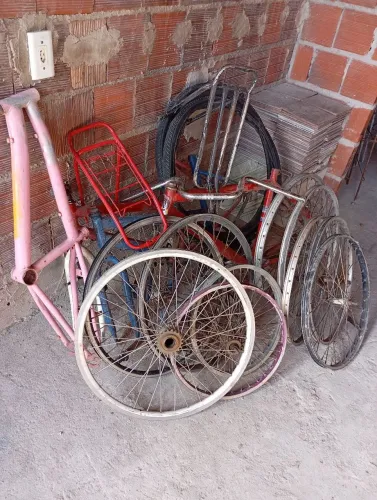 Peças e quadros de bicicleta 