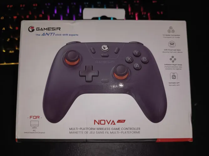 Controle GameSir T4 Nova Lite (Novo)