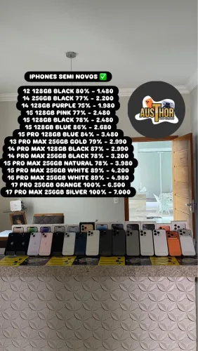 iPhones semi novos a partir de 500,00