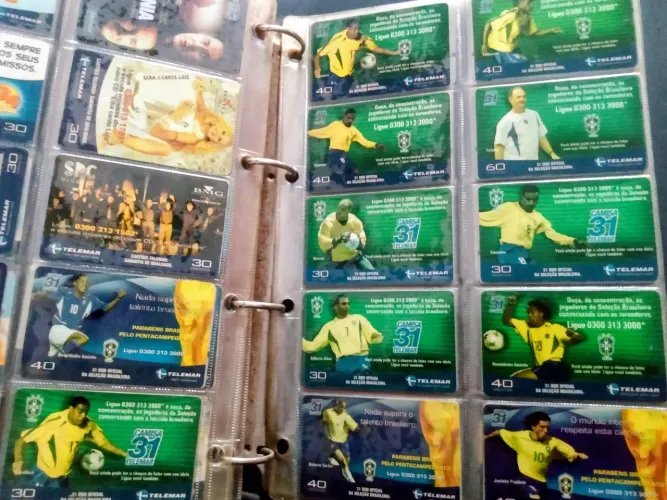 Coleção de cartões 