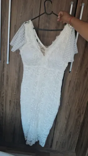 Vestido de Noiva Civil Tamanho GG