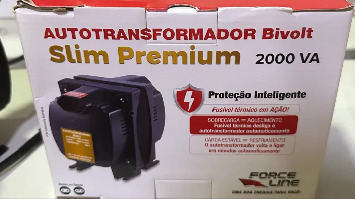 AUTOTRANSFORMADOR BIVOLT 2000 VA
