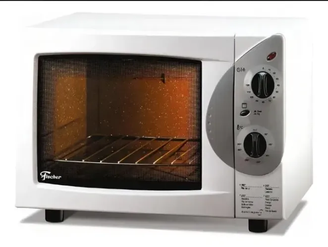 Forno elétrico De bancada Fischer Grill 44L branco