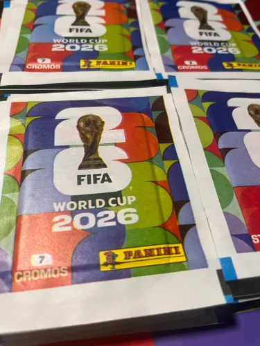 PACOTE DE FIGURINHAS DA COPA 2026