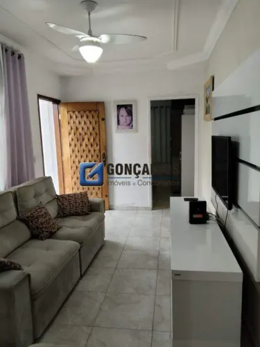 Casa Residencial Frente, 2 Dorms (86m²) com 2 Vagas Bairro Assunção, São Bernardo do Camp