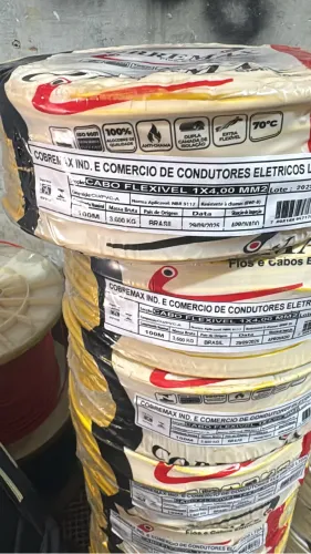 Fio 4mm Cobremax na promoção