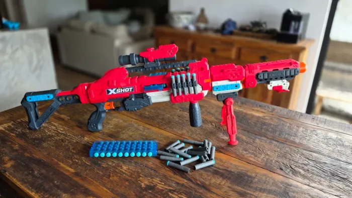 Arma de Brinquedo XShoot Completa + 40 Balas