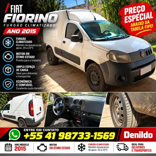 Fiat Fiorino Furgão EVO 1.4 Flex 8V 2P 2015