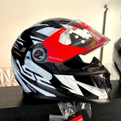 Capacete LS2 Draze Preto e Branco