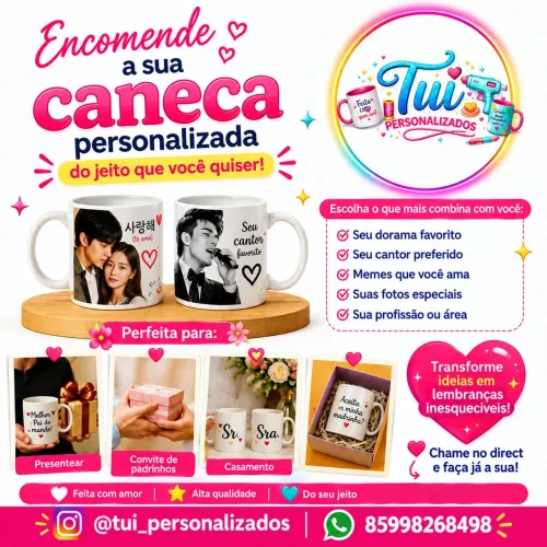 Canecas personalizadas
