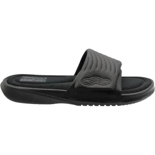 Chinelo Masculino Slide Confortável Olympikus Melbourne 2 Preto 54107376PTOPT