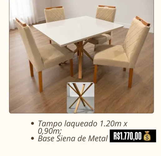 Mesa de Jantar Liana