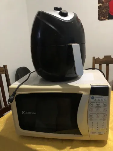 Microondas e air  fryer para concerto 