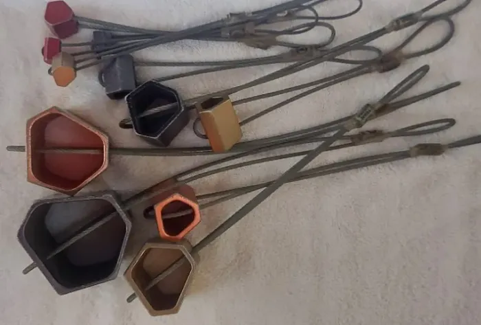 Equipamentos Escalada Móvel Hexentrics Nuts Proteção