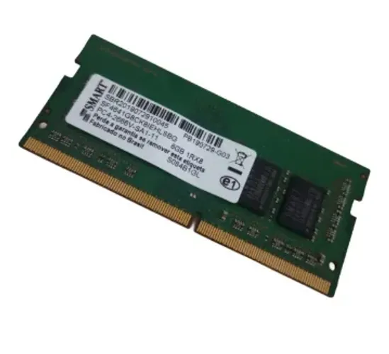 Memória Notebook Ddr4 8gb 2666mhz 1.2v Pc4-2400t 1rx8 Smart