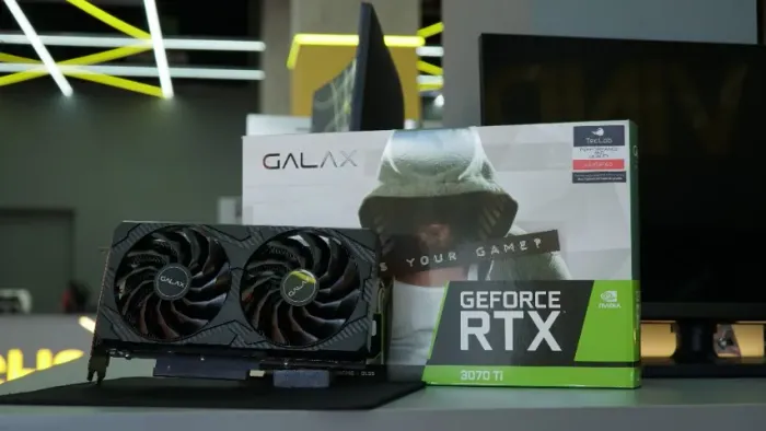 RTX 3070 Ti 8GB GALAX 1-Click OC- 21x no cartão- Loja Física!