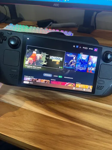Steam Deck OLED 1TB - Console Portátil (POUCO USO)