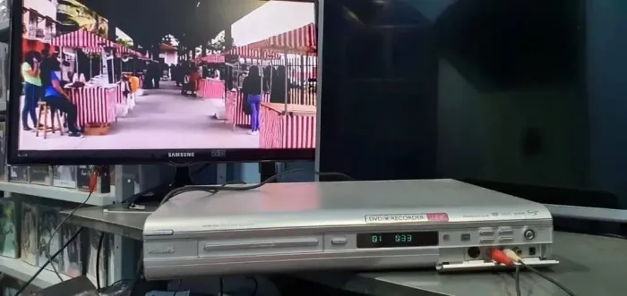 Gravador De Dvd Phlips Dvdr 3355