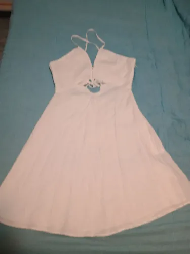 Vestido Cia Marítima (P) off write usado