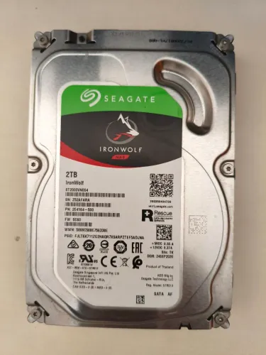HD Seagate 2tb Iron Wolf 7200rpm