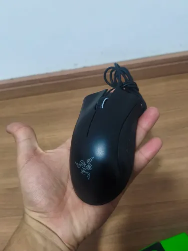 Mouse Gamer Razer Deathadder Essential Preto - Na Caixa Original