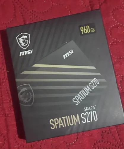 SSD Sata Novo Nunca Usado.