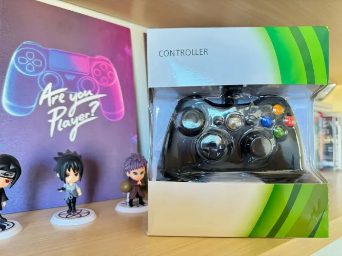 Controle Xbox 360 novo com garantia 