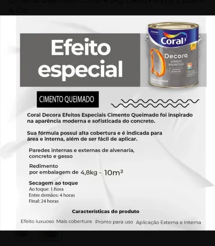 Coral Cimento Queimado 