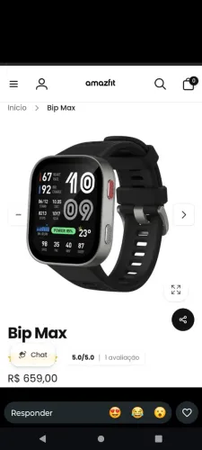 Relógio amazfit