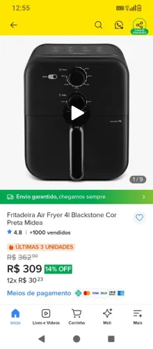 Air fryer seminova