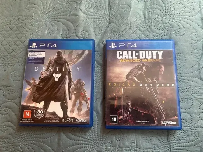 Jogos PS4 baratos - 2 por preço de 1 (Call of Duty Advanced Warfare + Destiny)