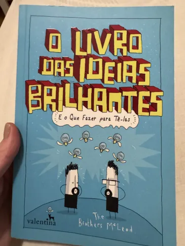 Livro divertido/ interativo -O livro das Ideias Brilhantes