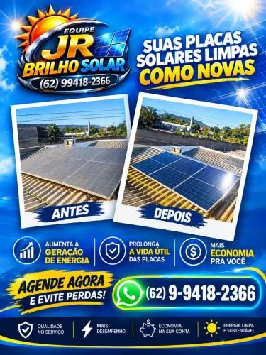 Limpeza de placas solar (62)9- *