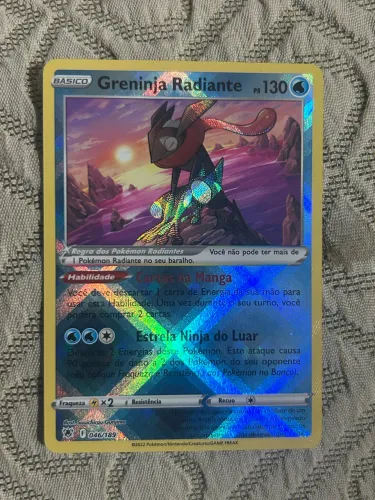 carta greninja radiante 
