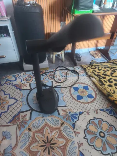 Luminária pelicano preta 