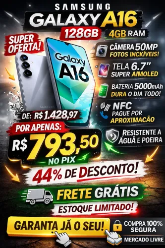 Celular Samsung Galaxy A16 128gb